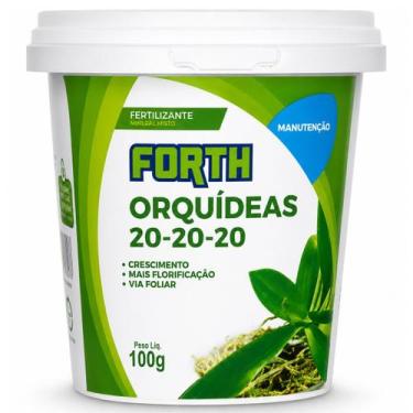 Imagem de Fertilizante Misto para Manutenção de Orquídeas Nutrição 20-20-20 100g
