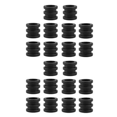 Imagem de AMLESO 20 varões de mesa de pebolim de 16 mm para futebol de mesa de futebol