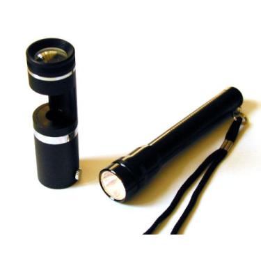Imagem de Lupa profissional de campo escuro com lanterna, amplificador de lupa de campo escuro