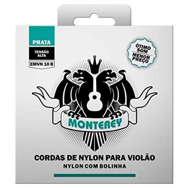 Imagem de Encordoamento Violão Nylon Monterey Solez T. Alta Emvn10b