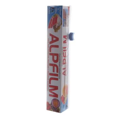 Imagem de Filme de PVC Esticável para uso Doméstico com Trilho 270mm X 100m Alpfilm