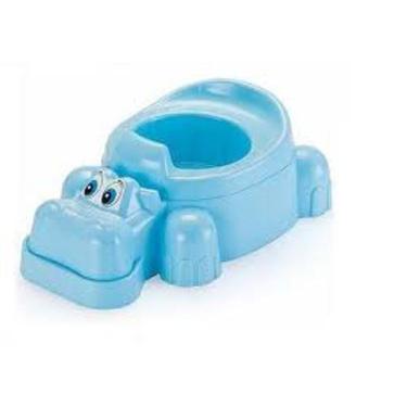 Imagem de Peniquinho Troninho Infantil Hipopótamo Azul - Plásticos Rainha