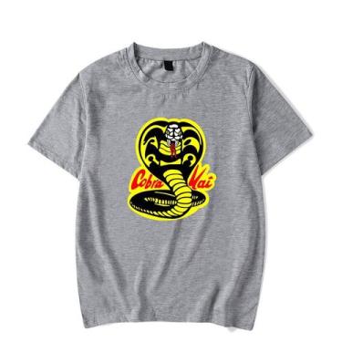 Imagem de Camiseta Unissex Cobra Kai Logo Karatê Kid - T Sete Custom