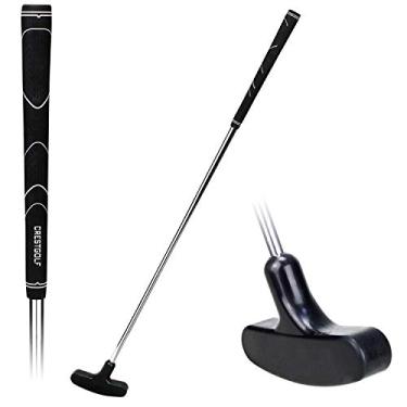 Imagem de Mini putters de golfe de borracha CrestGolf, Preto, 31inch