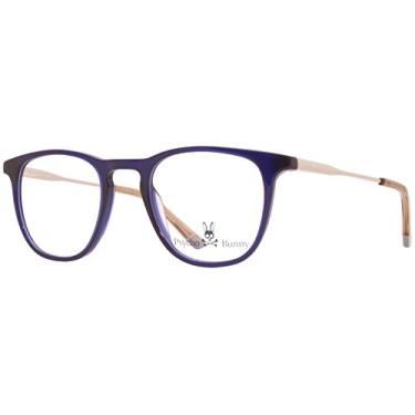 Imagem de Psycho Bunny PB100-2 Eyeglasses Youth Boy's Navy Crystal Optical Frame 48mm