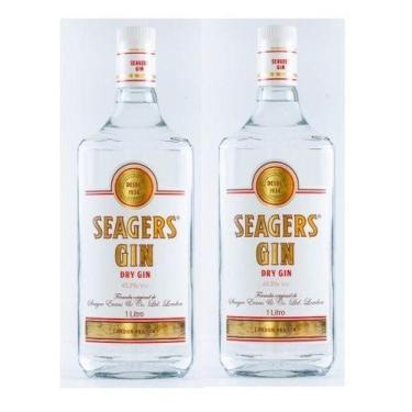 Imagem de Kit Gin Seagers Dry 980ml 2 Unidades - Stock