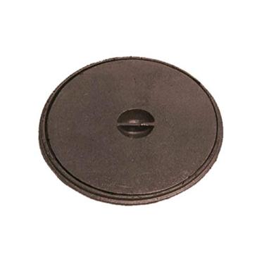 Imagem de Tampa Tampão Chão Simples Redondo Ferro Cx Gordura 32x32cm