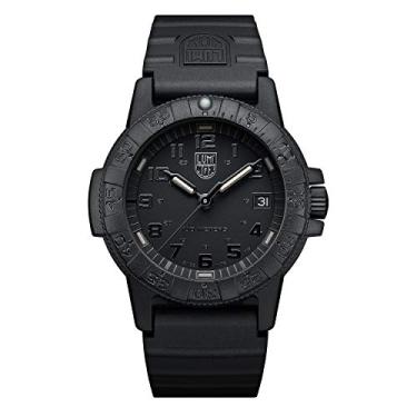 Imagem de Luminox - Relógio masculino com tartaruga marinha - 100 m resistente à água - Relógios masculinos - Relógio analógico de quartzo feito na Suíça - Relógios masculinos - Feito na Suíça, Preto, 39 mm,