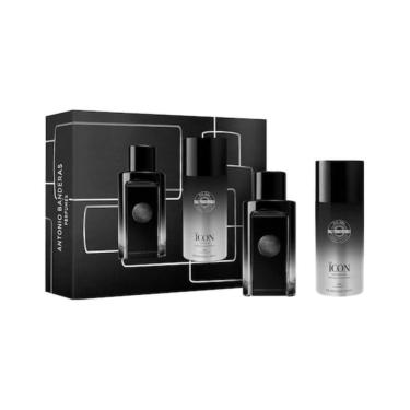Imagem de Kit Antonio Banderas The Icon The Parfum EDP 100ML + Desodorante