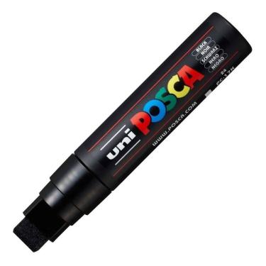 Imagem de Caneta posca artística large line pc-17k 15.0 mm preta