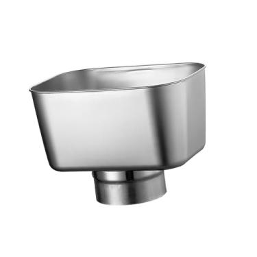 Imagem de Generic Adaptador de calha para cano de descida Conector de água da chuva Coletor de água de telhado prático e eficiente Conector de cano de descida para, Diâmetro Do Tubo 102 Mm