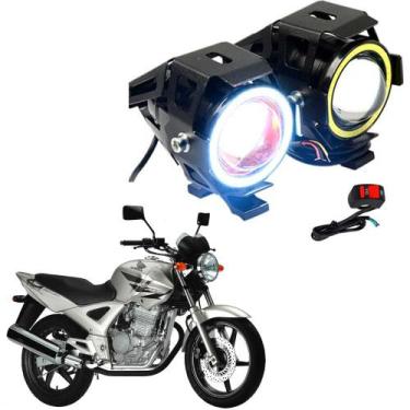 Imagem de Kit Led Farol Milha Moto CBX 250 TWISTER 2001 2002 2003 2004 2005 2006