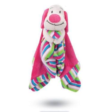 Imagem de Cachorro de Pelúcia Soninho Rosa 37 cm Antialérgico - CTX