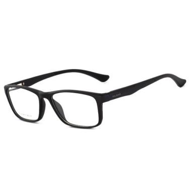 Imagem de Armação para Óculos de Grau Masculino KALLBLACK AM1026, Preto