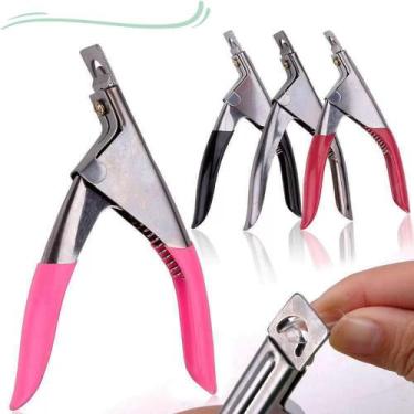 Imagem de Alicate Cortador De Unha Postiça Gel Acrigel E Acrilica - Rainha