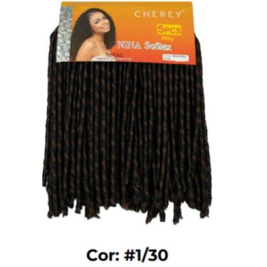Imagem de Cabelo Nina Softex Cherey Cacheado Pacotão 360g 5x - Crochet - bbless,