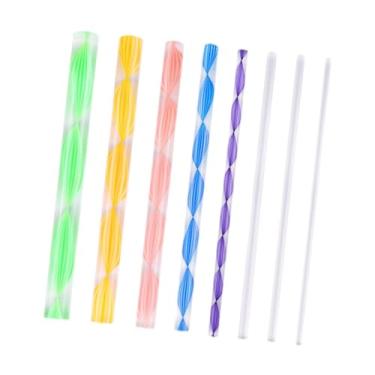 Imagem de Vaveren 8x Hastes de acrílico Mandala Dotting Tools Multifuncional Mandala Pintura Dotting Canetas para Pintura de Pedras DIY Arte Artesanato Nail Art, Colorida