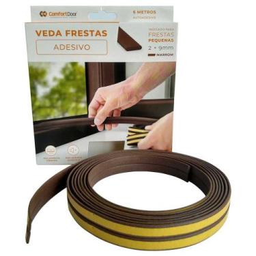 Imagem de Veda Frestas Janela Porta 2mm Comfort Door - 6 Metros, Marrom