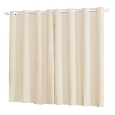 Imagem de Cortina Oxford 2,80 x 1,50 Inibe a Claridade - DH Enxovais, Palha