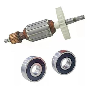 Imagem de Induzido + Rolamento P/ Martelete Makita Hr2470 110v - Bolte