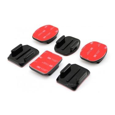 Imagem de Kit Suportes Bases Curva e Plana Original GoPro-Unissex