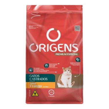 Imagem de Ração Origens Premium Especial Gatos Castrados Frango 10,1kg