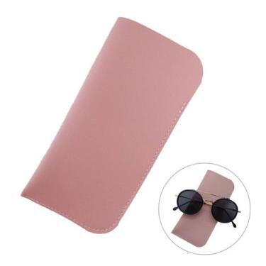 Imagem de Kit 50 Estojo Porta Oculos De Sol Grau Capinha Fino Para Bolsa materia