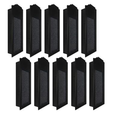Imagem de Conjunto de 10 conjuntos de filtros HEPA para aspirador de pó compatíveis com Deebot X1 Plus/X1 Turbo/X1 Omni/T10 Plus, acessórios para aspirador de pó robô, kits de filtro de peças de substituição