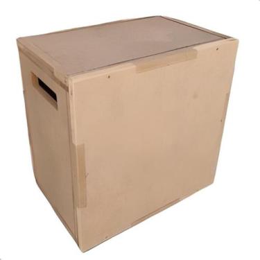 Imagem de Caixa de Salto Exercício Funcional Treino Funcional 30x45x50 Sports Ma