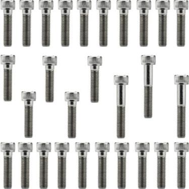 Imagem de Kit parafusos inox tampa motor lateral esquerda+direita CB1300 Super F