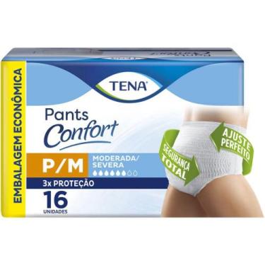 Imagem de Fralda Geriátrica Tena Pants Confort Roupa Íntima Descartável Tamanho 