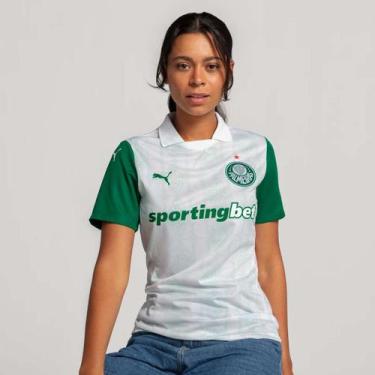 Imagem de Camisa Puma Palmeiras II 2025 Feminina, G