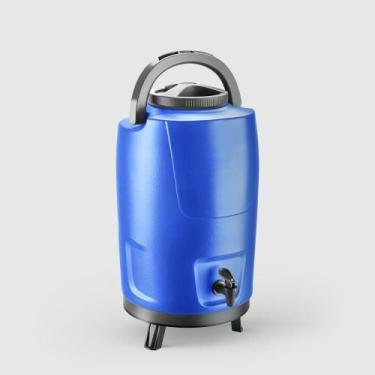 Imagem de Botijão Térmico 12L Incess Blue Invicta, 12L, Azul Royal e Preto