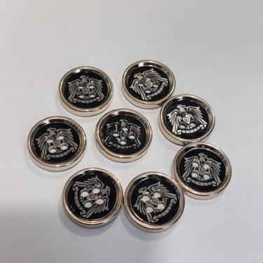 Imagem de Botões 17mm 18mm Botao colorido para confecção camisas e artesantos ca