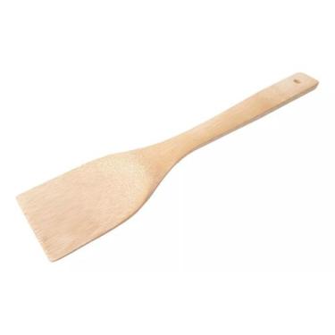 Imagem de Colher Bambu Quadrada 30 Cm Arroz Sushi Hanguiri - Oriental