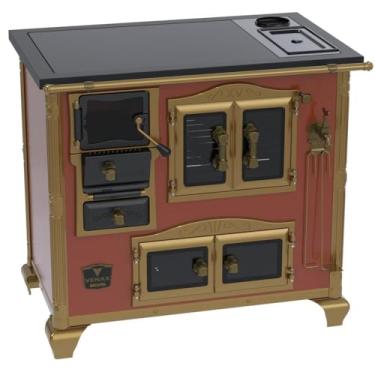 Imagem de Fogao a Lenha N 2 Imperador Vitreo Premium Caldeira Tabaco SD