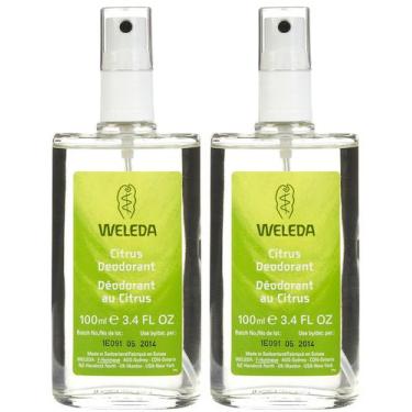 Imagem de Spray desodorante Weleda Refreshing Citrus 100ml (pacote com 2)