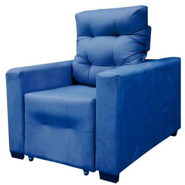 Imagem de Poltrona De Amamentação E Decoração Quarto Sala Reclinável Leticia - B