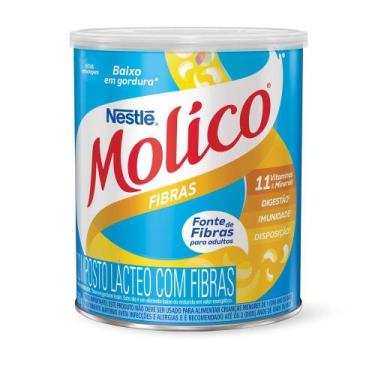 Imagem de Leite em pó Molico Fibras Lata 260g