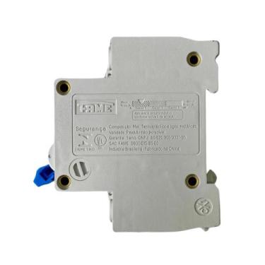 Imagem de Disjuntor DIN Bipolar 2P 40A Curva C Fame