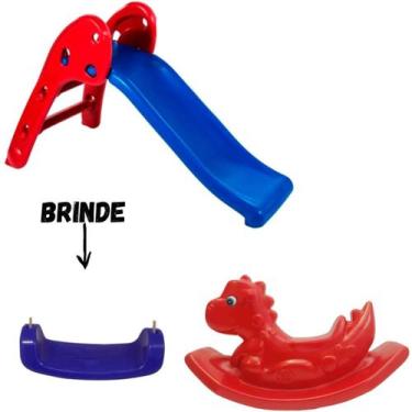 Imagem de Monte agora Brinquedo Escorregador Baby Kids 2 Degraus Infantil - Esco