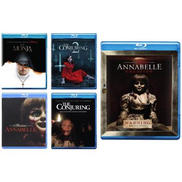 Imagem de Generic Coleção De 5 Filmes Do Universo Invocação Mal: 1/ 2/ Annabelle/ Annabelle: Recreation/ Nun [Blu-Ray]