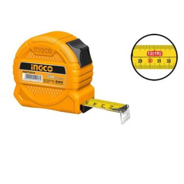 Imagem de Trena De 5 Metros Com Fita De Impressão Dupla 5M X 19M INGCO