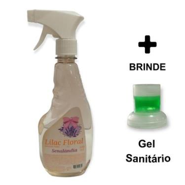 Imagem de 1 Água para Passar Roupa Facilitador Aroma Lilac Floral Borrifador Tec