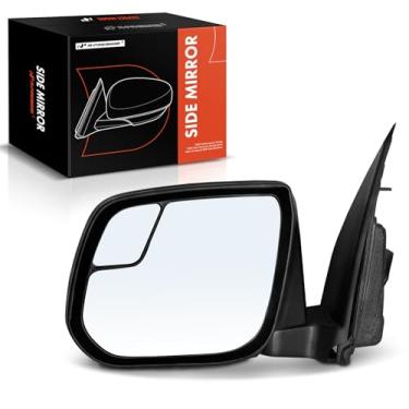 Imagem de A-Premium Espelho Retrovisor Elétrico Lateral Do Motorista - Compatível Com Chevrolet Colorado E Gmc Canyon, 2015, 2016 2017, Sem Aquecimento, Dobrável, Manual, Preto, Visão Traseira Externa, Detecç