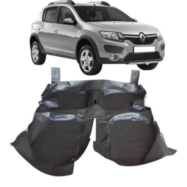 Imagem de Tapete Carpete Assoalho Vinil Fosco Luxo Renault Sandero - MANOS TAPET