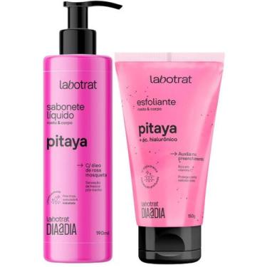 Imagem de Kit Sabonete Liquido + Esfoliante Corpo E Rosto Labotrat Dia A Dia Che