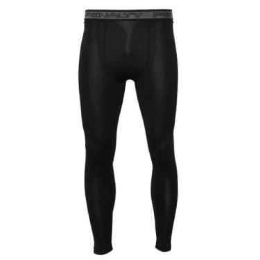 Imagem de Calça Penalty Skin Térmica Masculina Esportiva, G, Preto