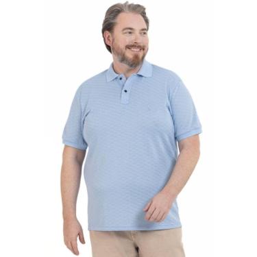 Imagem de Camisa Polo Plus Size Masculina Tricot Algodão