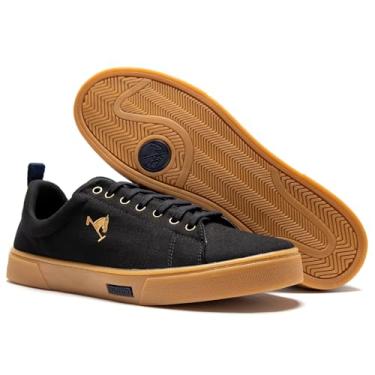 Imagem de Tênis Casual Masculino Confortavel Polo Joy Tamanho Grande (Preto/Latex, BR, Adulto, Numérico, 48)